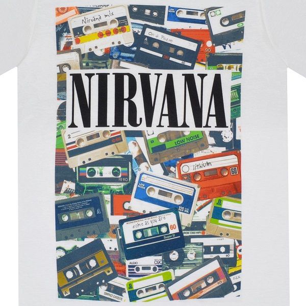 NIRVANA ニルヴァーナ Cassettes Tシャツ - メルカリ