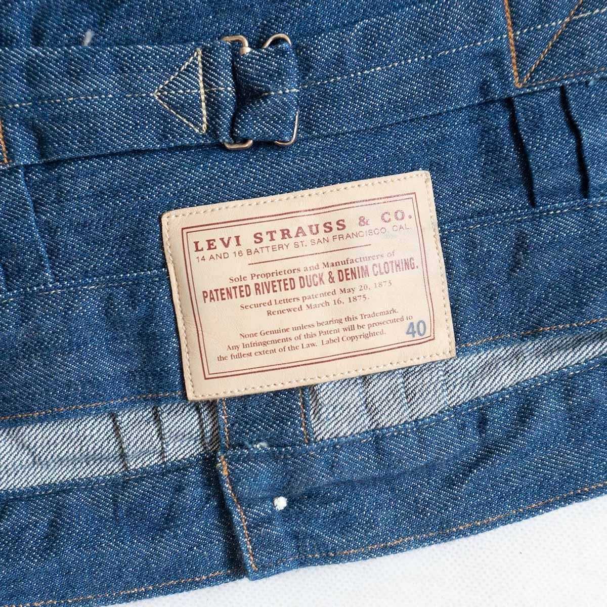 美品/USA製】LEVI'S VINTAGE CLOTHING【1880 トリプルプリーツブラウス