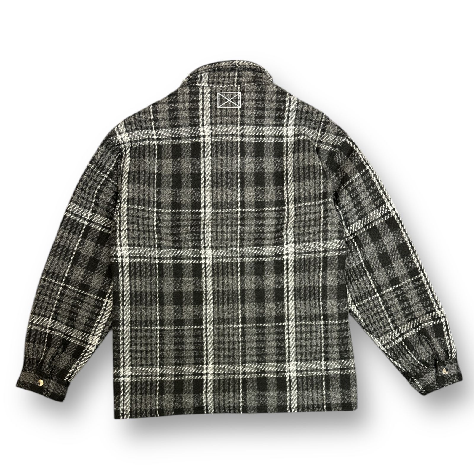 定価38500円 MLVINCE 24AW HUNTING CHECK JACKET ハンティング 