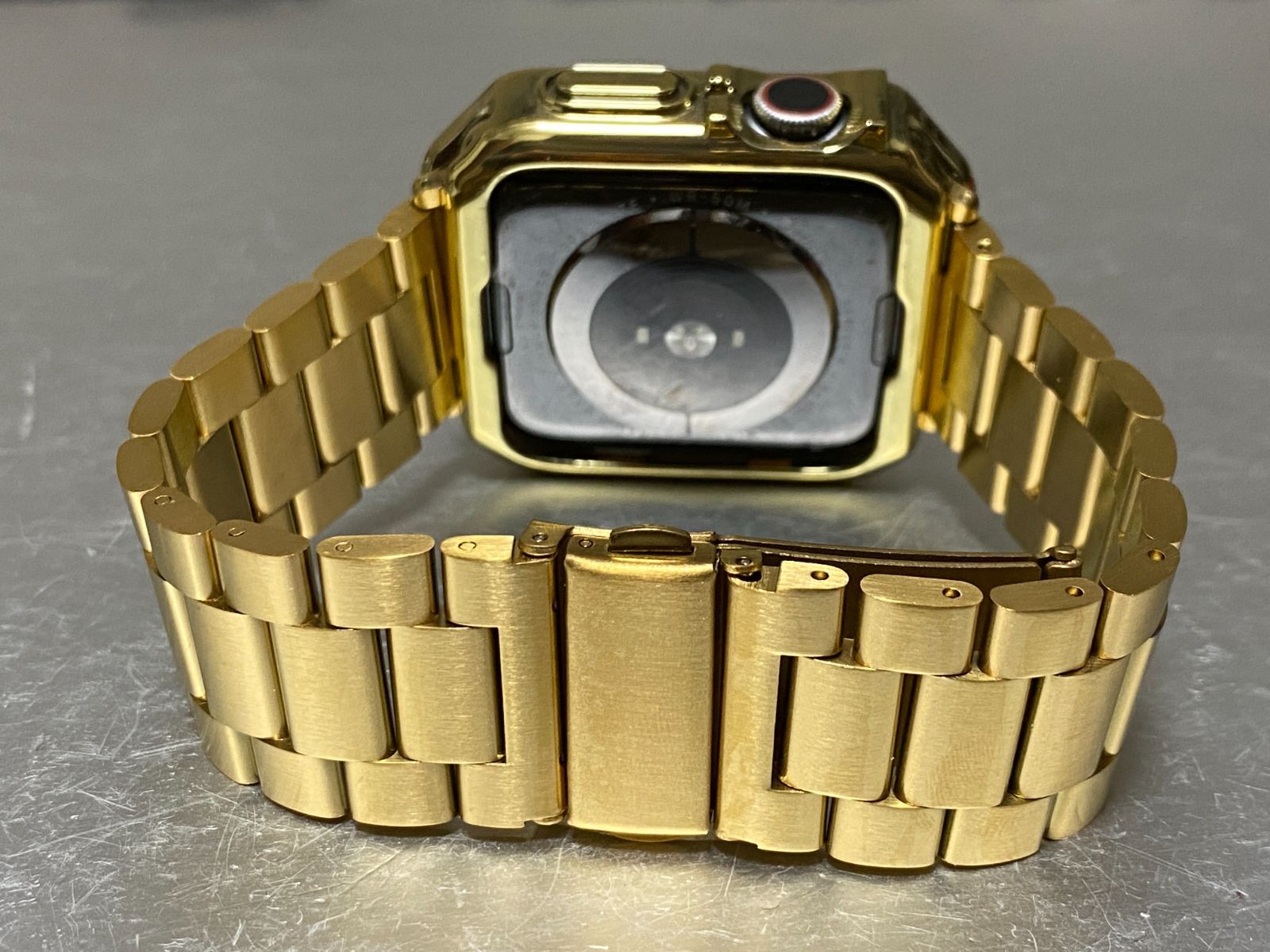 高級ゴールドアップルウォッチ　ステンレスベルト Apple Watchバンド 高級ゴールド☆アップルウォッチバンド ステンレスベルト Apple Watch