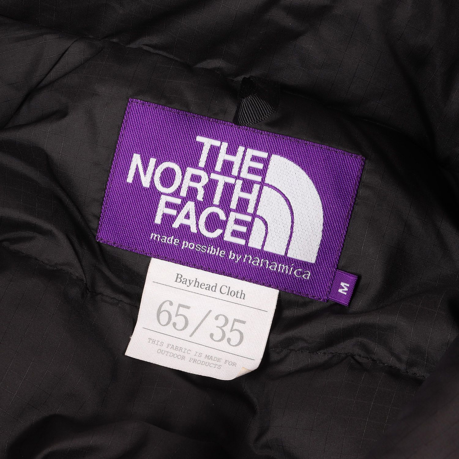 美品 THE NORTH FACE PURPLE LABEL ノースフェイス パープルレーベル ダウンジャケット 65/35クロス ロング セロー  ダウンコート 65/35 Long Serow / ND2965N 19AW ブラック 黒 M アウター - メルカリ