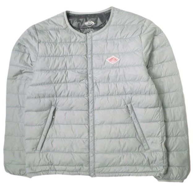 DANTON ダントン インナーダウン グレー DANTON ダントン Crew Neck 