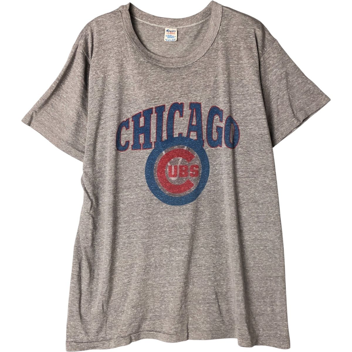 古着 80年代 チャンピオン Champion トリコタグ MLB CHICAGO CUBS 