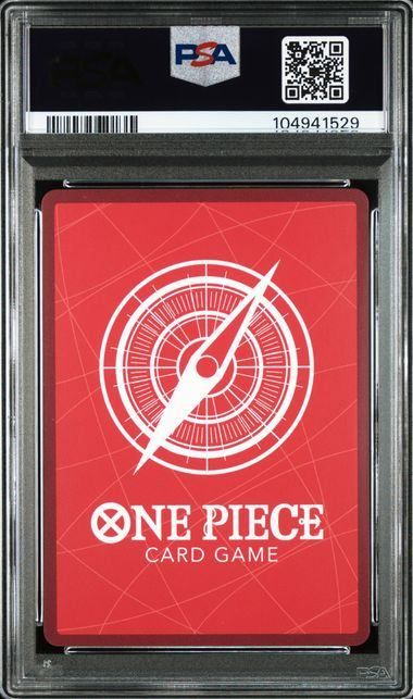 PSA10】モンキー・D・ルフィ(L☆){赤/緑}〈OP01-003〉[ブースター