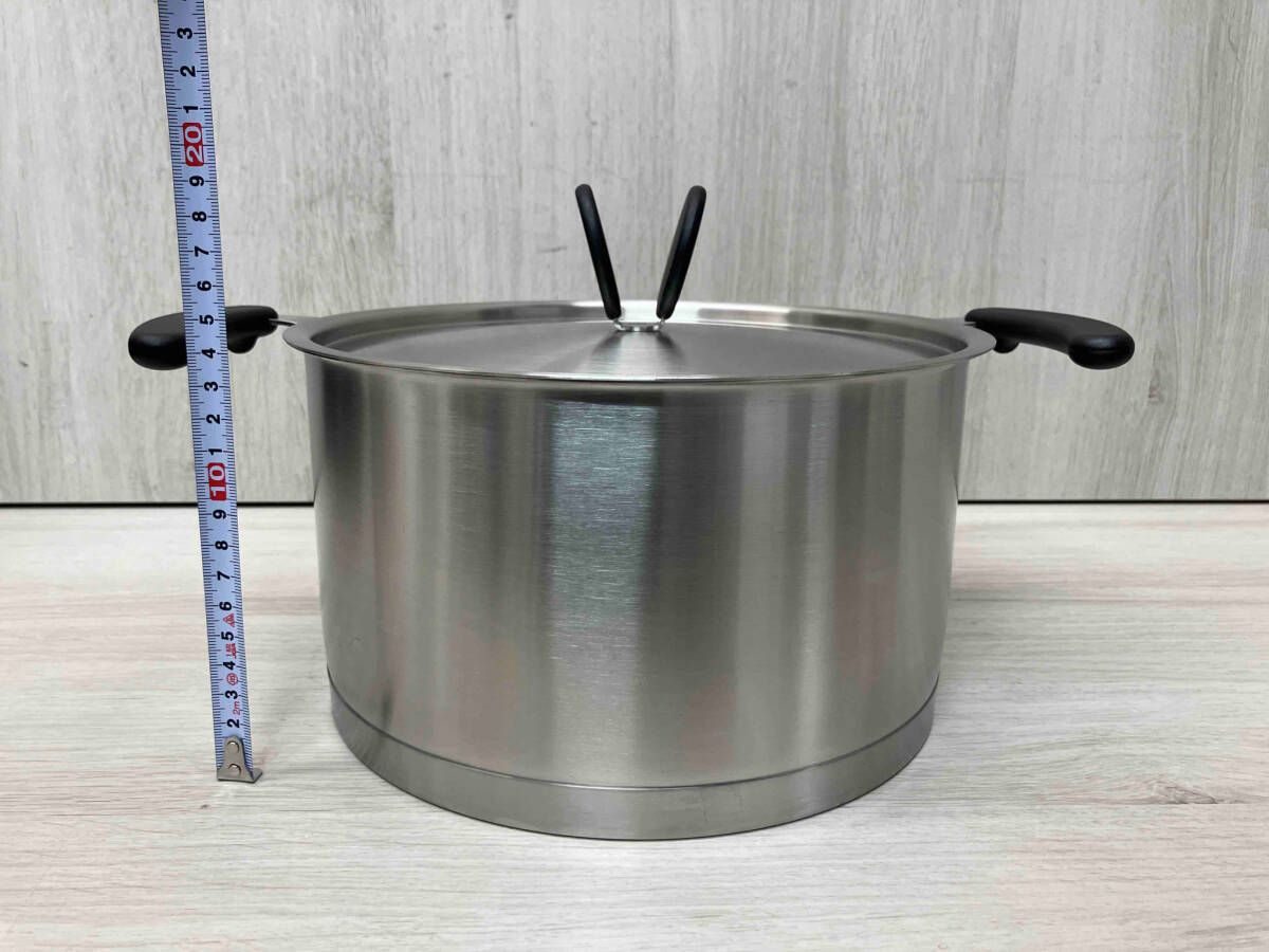 未使用品】 ZWILLING J.A.HENCKELS TWIN I.V.I 両手鍋 24cm 本体高さ約