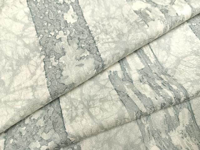 平和屋着物●上質な小紋 ろうけつ染め 間道 正絹 AABB6252ph