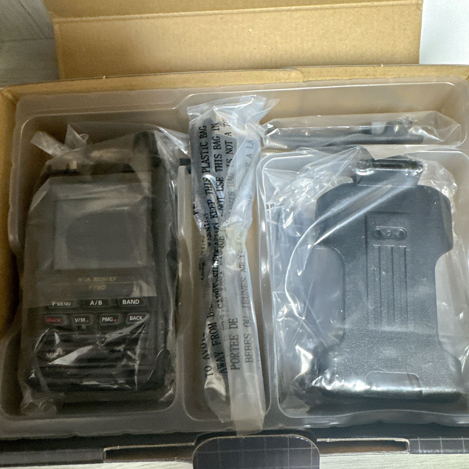 YAESU FT5D 144／430MHz デュアルバンドハンディー無線機 FT5D】144/430MHz2バンドハンディ デジタル兼用 二波同時 GPS