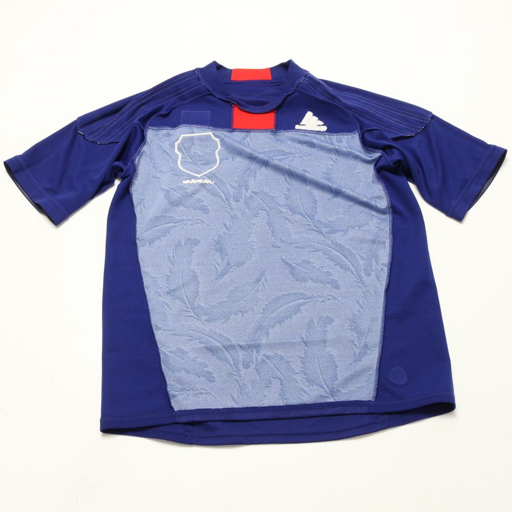 美品 アディダス サッカー 日本代表 サムライブルー ユニフォーム 半袖