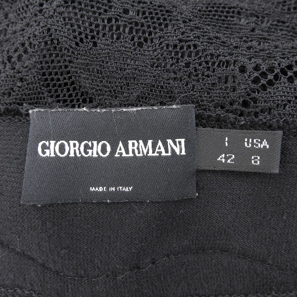 GIORGIO ARMANI - ジョルジオアルマーニ ブラック リボン ウールカーディガン 44 メンズ ニットウェア | 【公式】ジョルジオ アルマーニ
