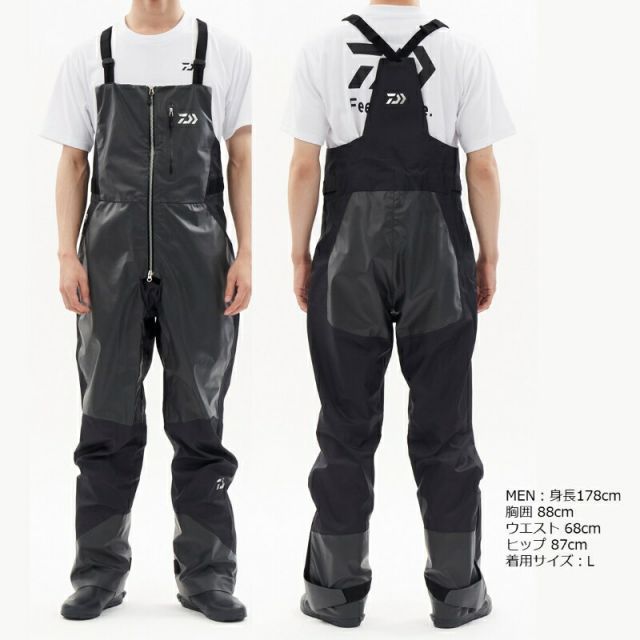 ダイワ DR-2623P ストラムビブパンツ インブラック M | 釣具 釣り