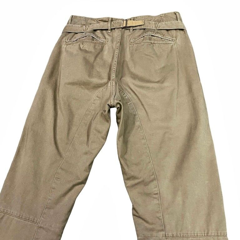 キャピタル　パンツ KAPITAL コットンツイルテーパードダブルニーパンツ ボトム ワーク