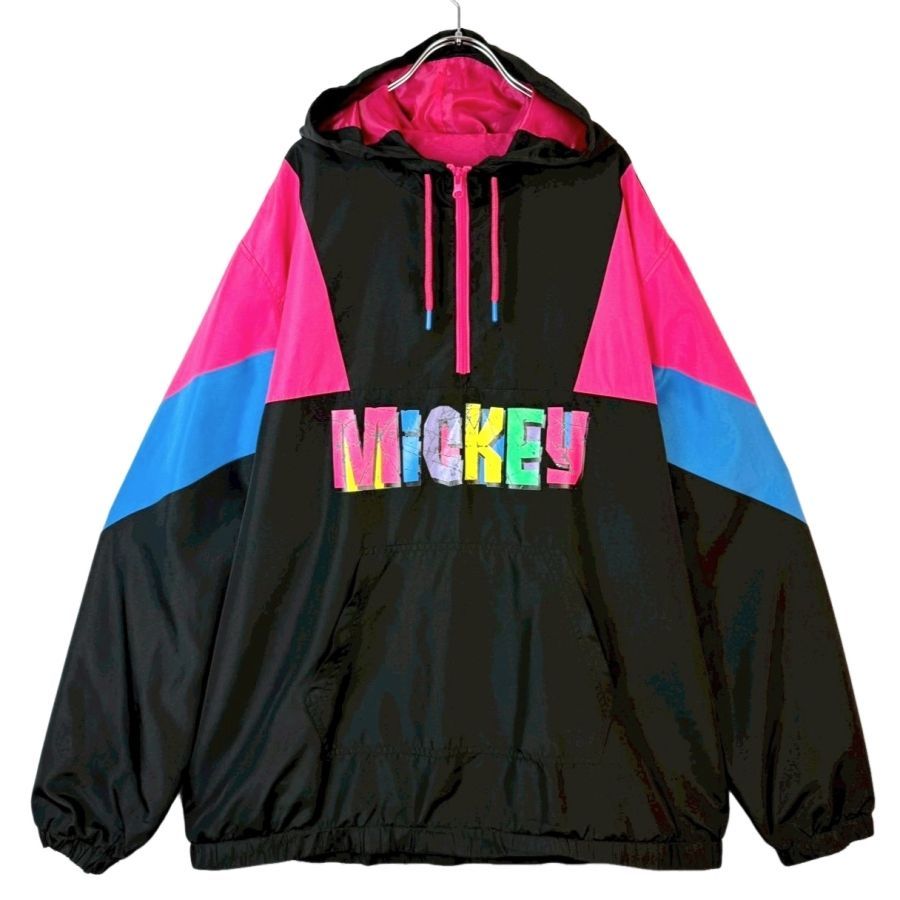 ディズニー　ミッキー　ナイロンジャケット　アノラック ディズニーミッキーナイロンジャケットアノラック