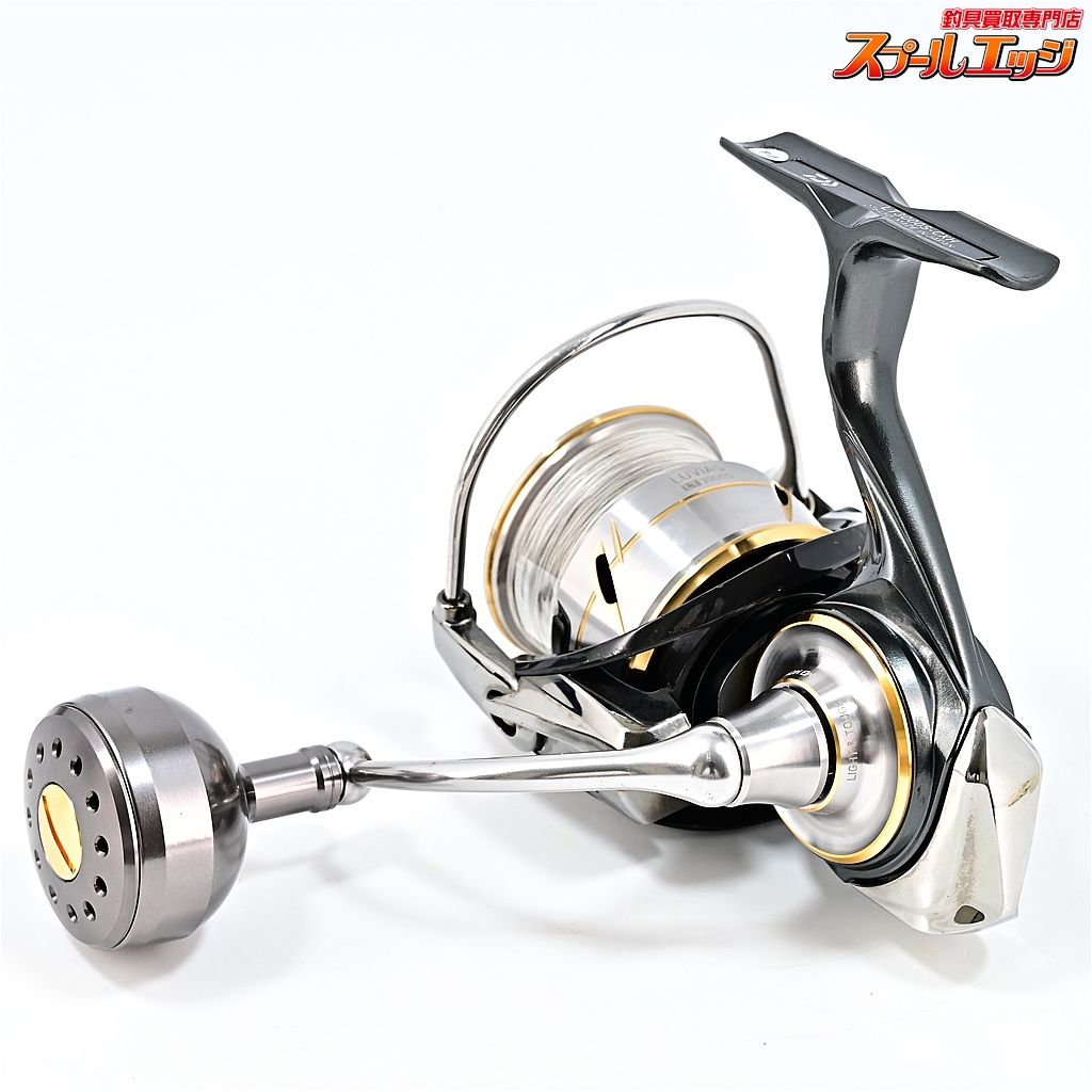 【ダイワ】 20ルビアス LT 3000S-CXH 節約 38mmカスタムハンドルノブ