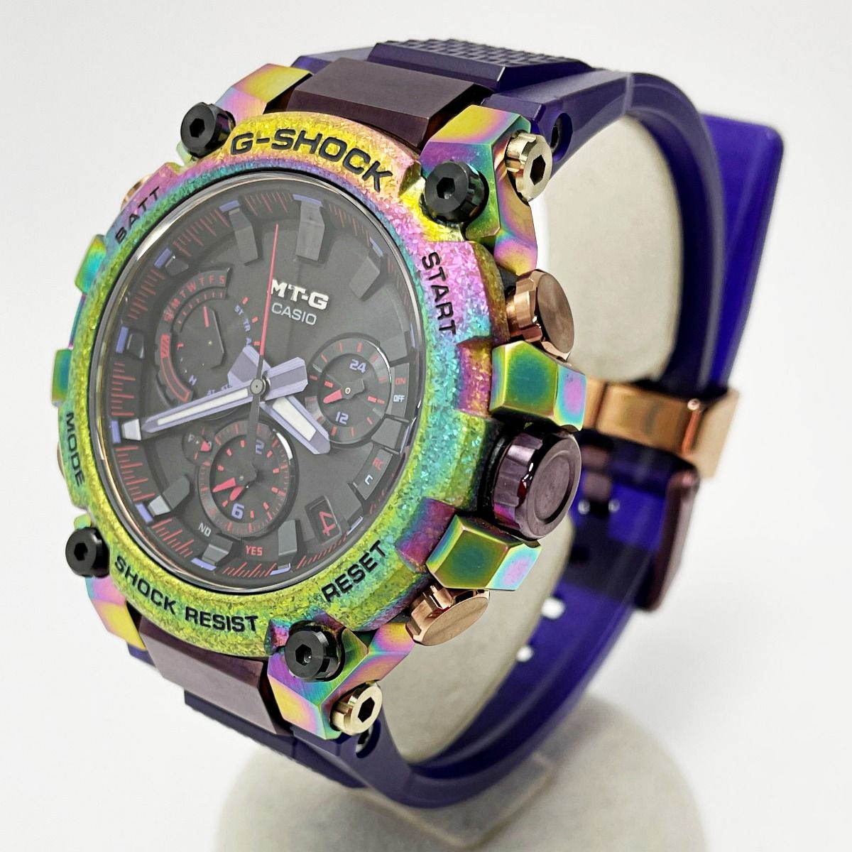 CASIO カシオ G-SHOCK MTG-B3000PRB-1AJR 電波ソーラー オーロラ  