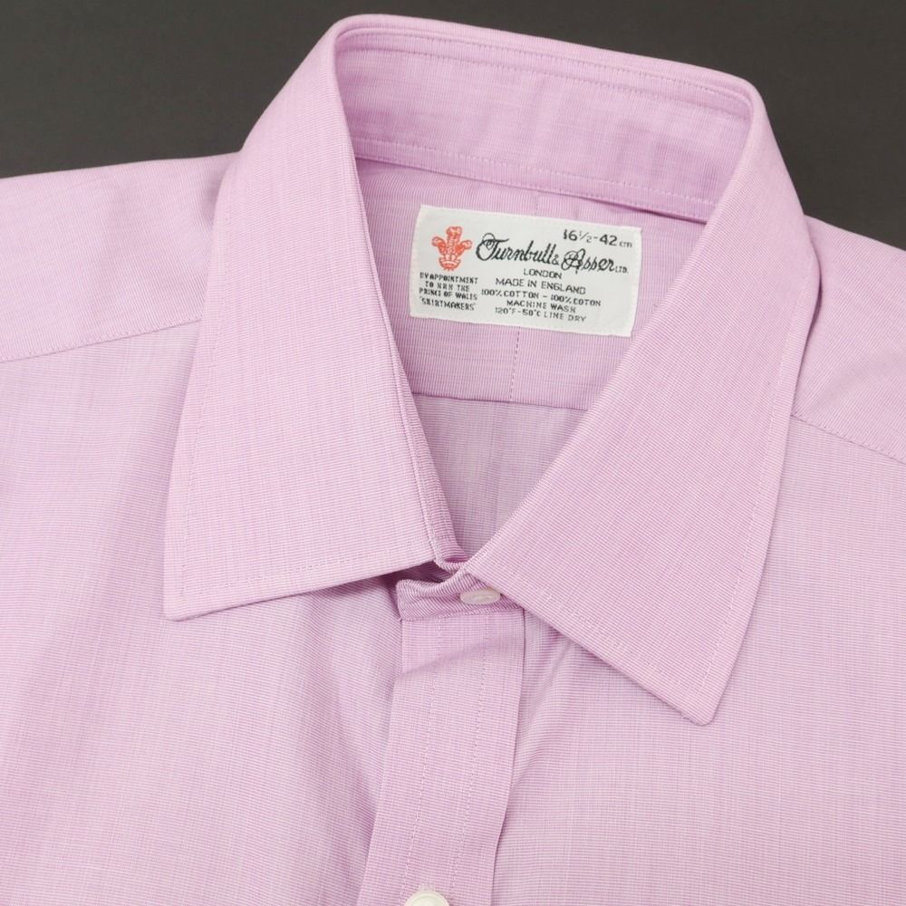 中古】ターンブル＆アッサー Turnbull & Asser ブロードコットン