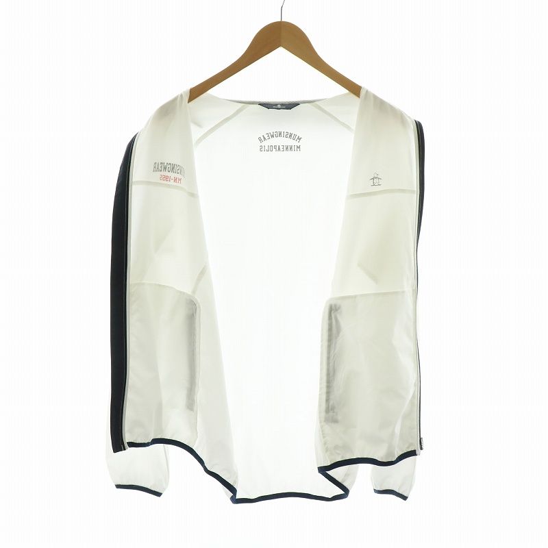 マンシングウェア MUNSINGWEAR ジップアップジャケット ロゴ
