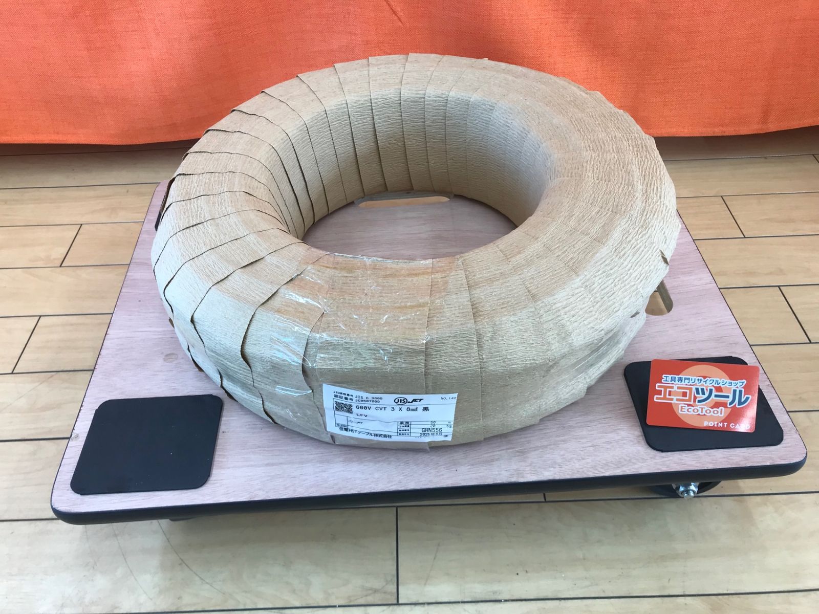 ♥ 住電HSTケーブル 600V CVT 3×8mm 黒 50ｍ ITT2GX3DWXI0 エコツール小牧ｲﾝﾀｰ店 M02