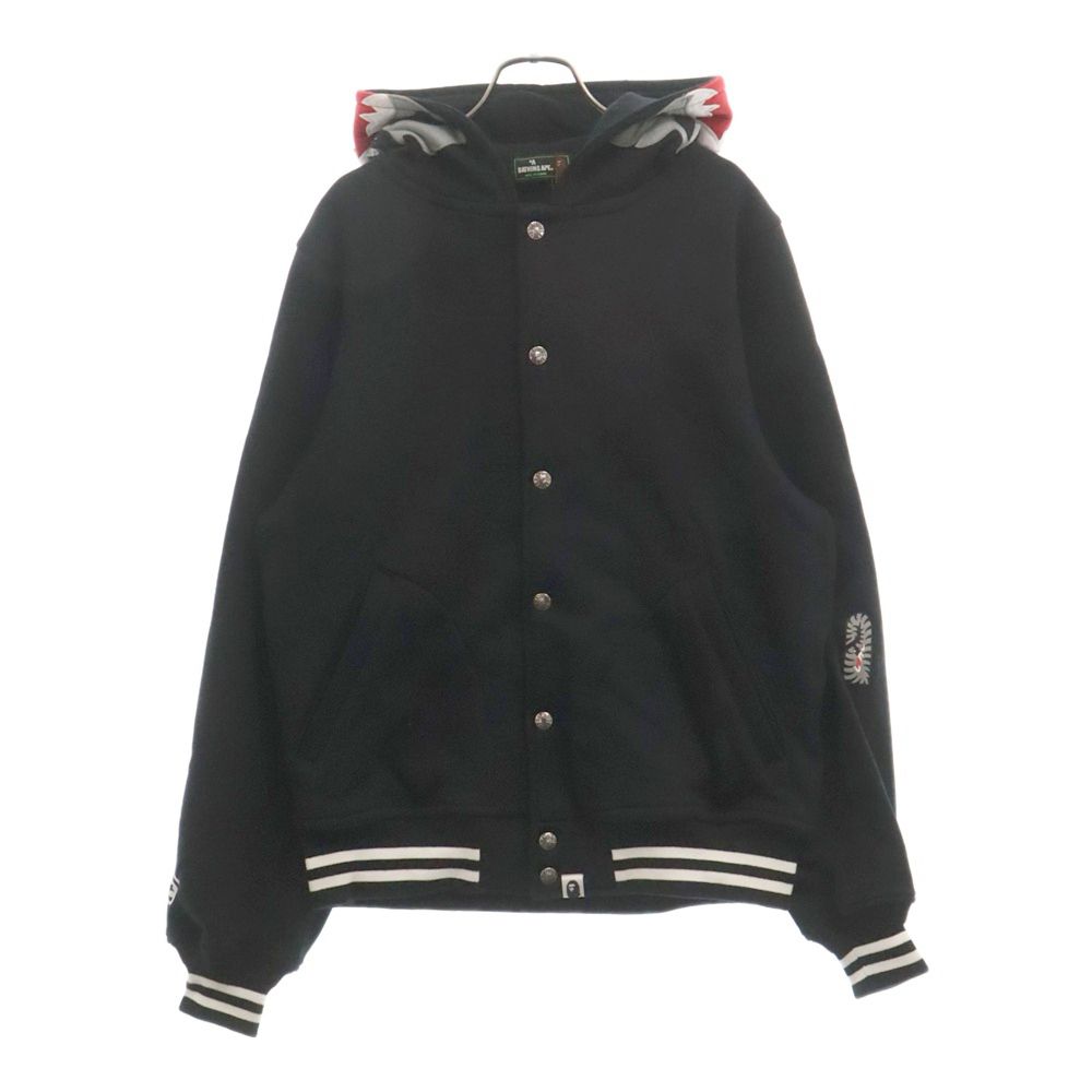 A BATHING APE (アベイシングエイプ) TIGER HOOD JACKET タイガー フード ジャケット ブルゾン ブラック