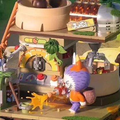 正規品 labubu 森の秘密基地：ジャムで落書きver 日本未発売 POP MART