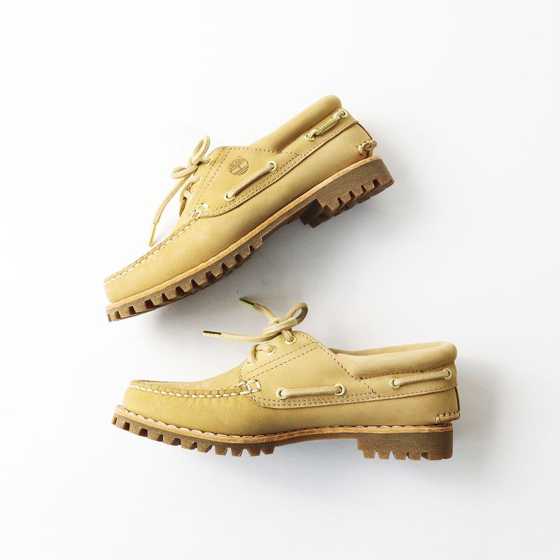 ヌバック デッキシューズ