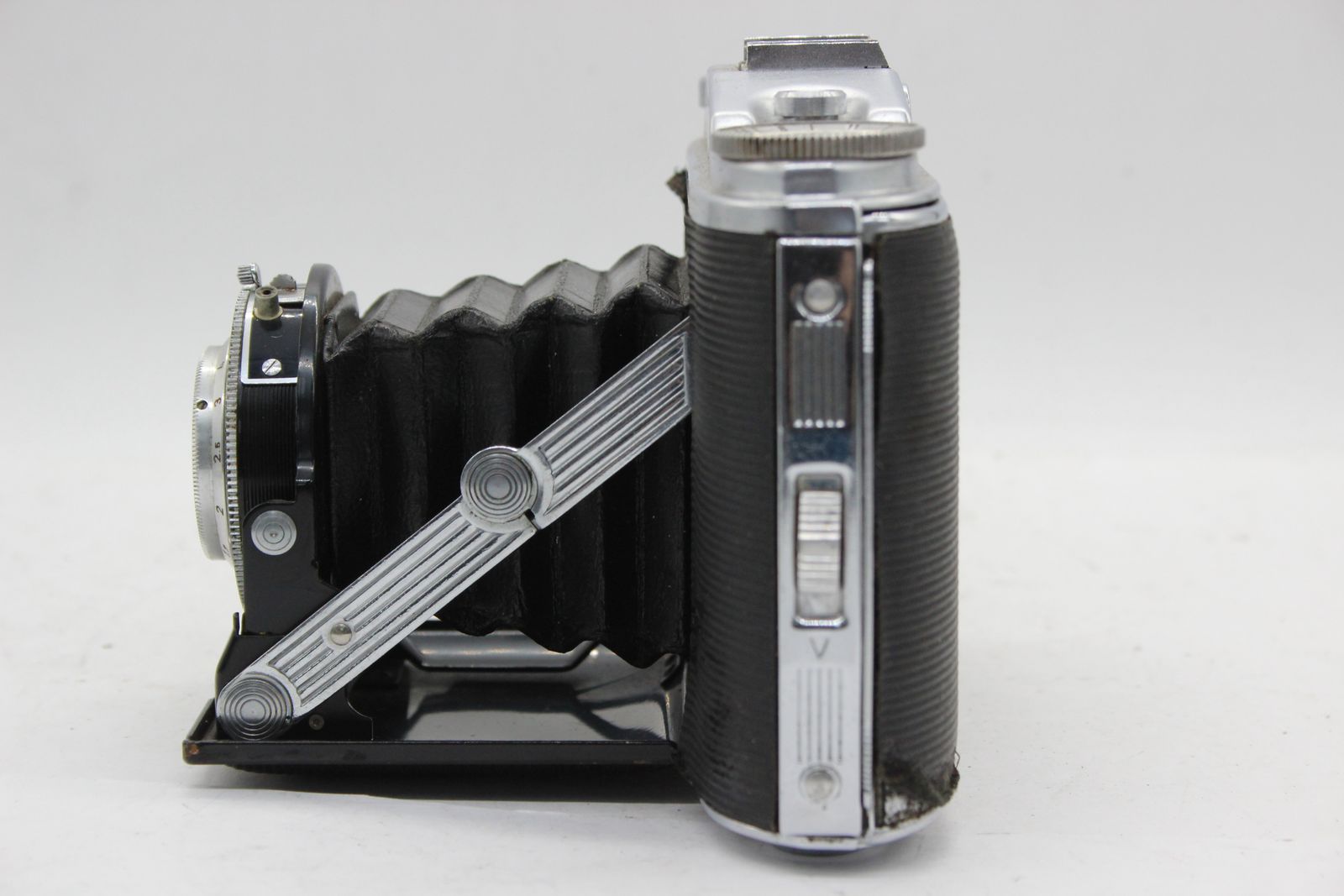 返品保証】 AGFA ISOLETTE II agfa Apotar 85mm F4.5 蛇腹カメラ s441