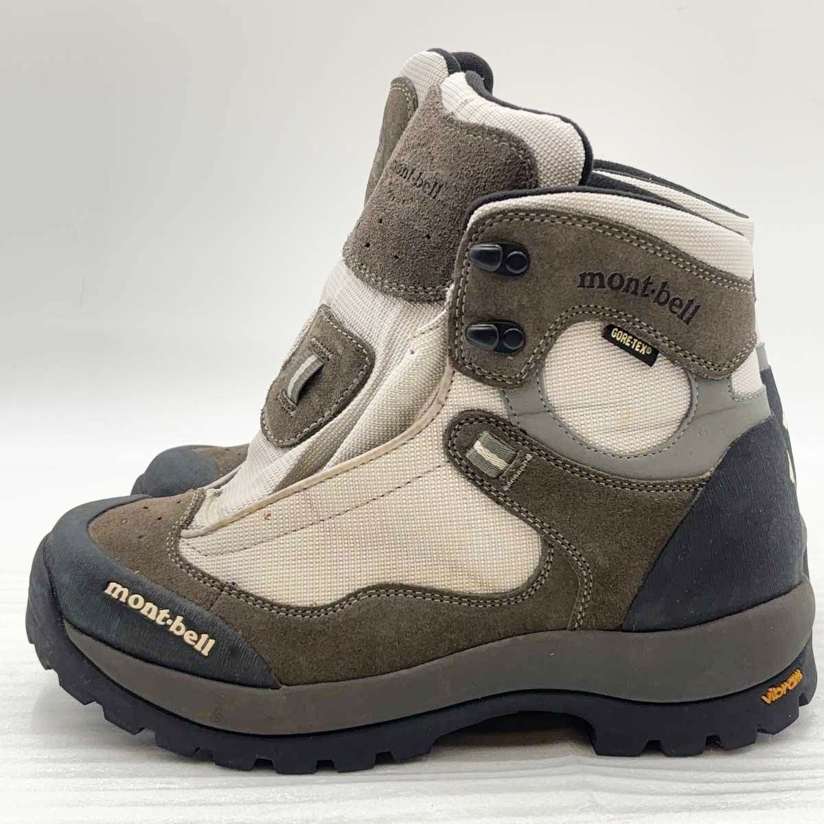 モンベル GORE-TEX ワオナ ブーツ 26cm グレー GY 1129218 レディース mont-bell トレッキングシューズ 登山靴