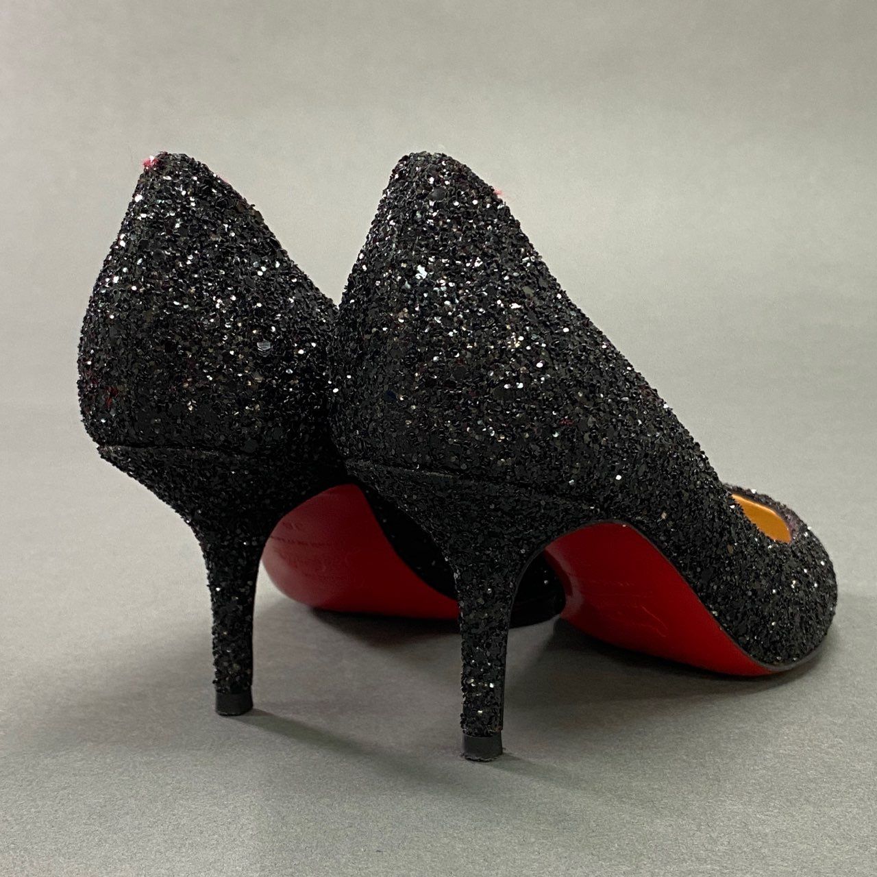6a10 Christian Louboutin クリスチャンルブタン グリッター ラメ