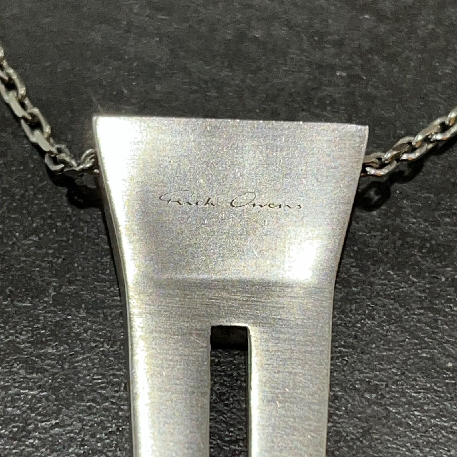 Rick Owens トランクチャームネックレス Rick Owens Open Trunk チャーム ネックレス | ブラック