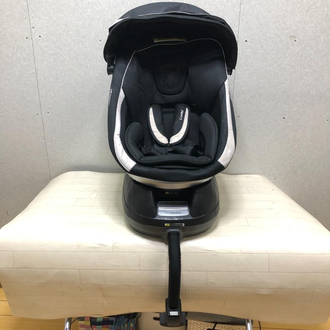 Combi コンビ ネルーム CB-UTC 回転式 ISOFIX チャイルドシート 新生児 幼児兼用 ブラック エッグショック 251013-12
