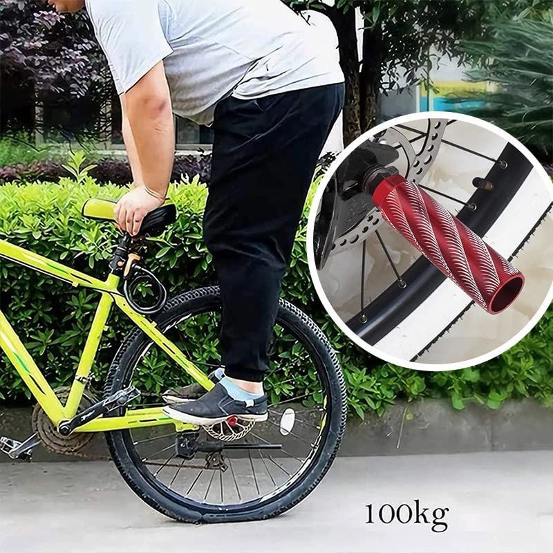 人気商品】2本セット 自転車ステップ 自転車 ハブステップ バイク