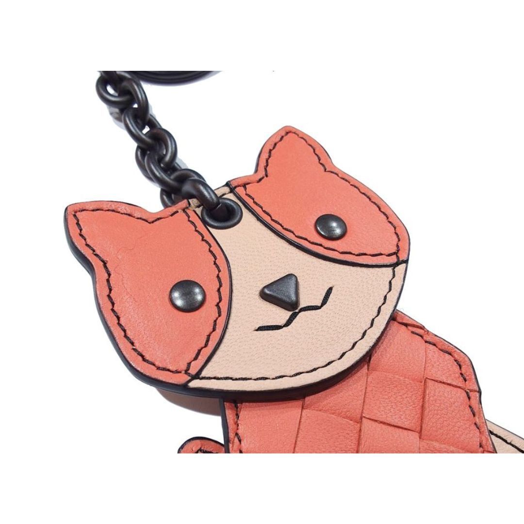 bottega veneta チャーム キャット 猫 BOTTEGA VENETA ボッテガ ヴェネタ イントレチャート キャット