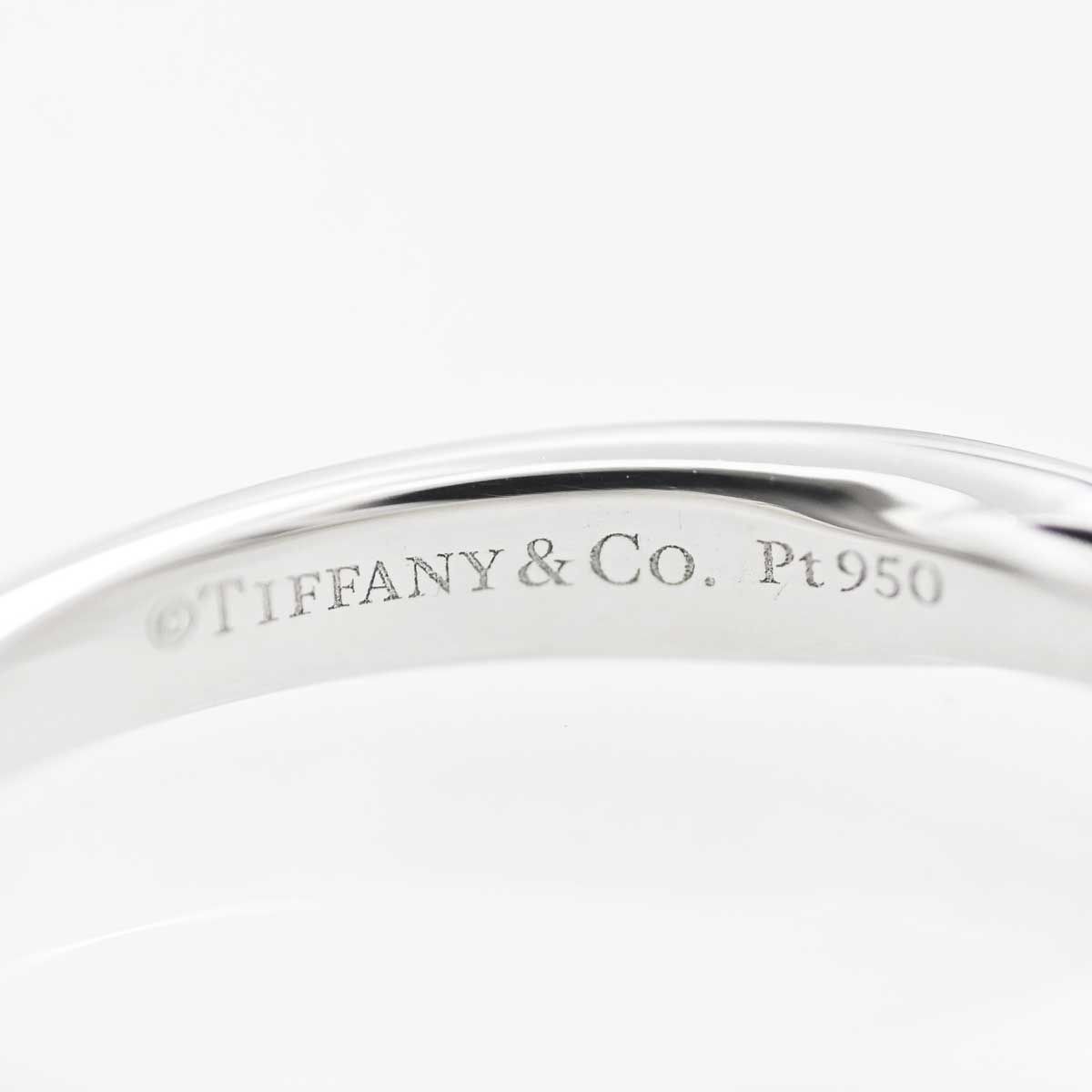 3174) 【ティファニー】 ティファニー Tiffany PT950 プラチナ ダイヤ 