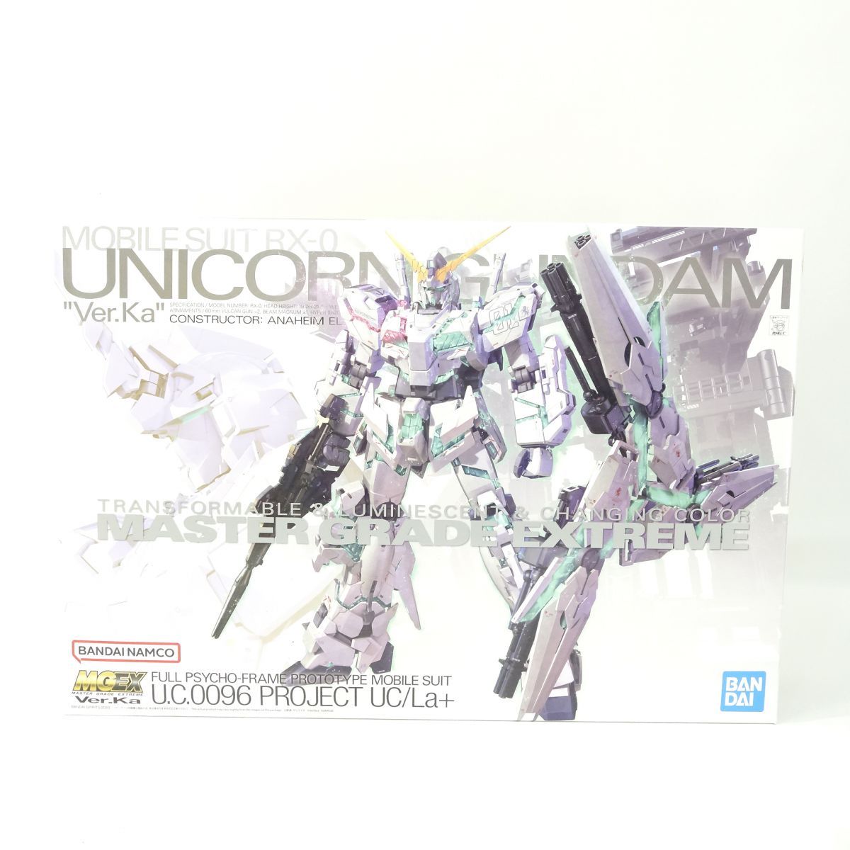 未組立】BANDAI バンダイ MGEX 1/100 ユニコーンガンダム Ver.Ka 機動 