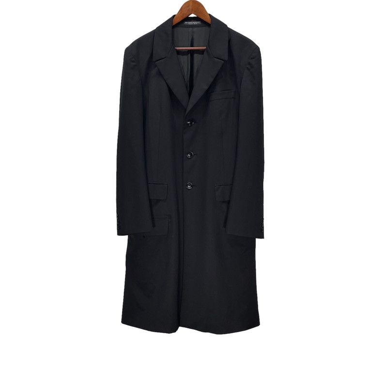 Yohji Yamamoto pour hommeシワギャバ ウール コート Yohji Yamamoto POUR HOMME シワギャバモッズコート - Ka na ta