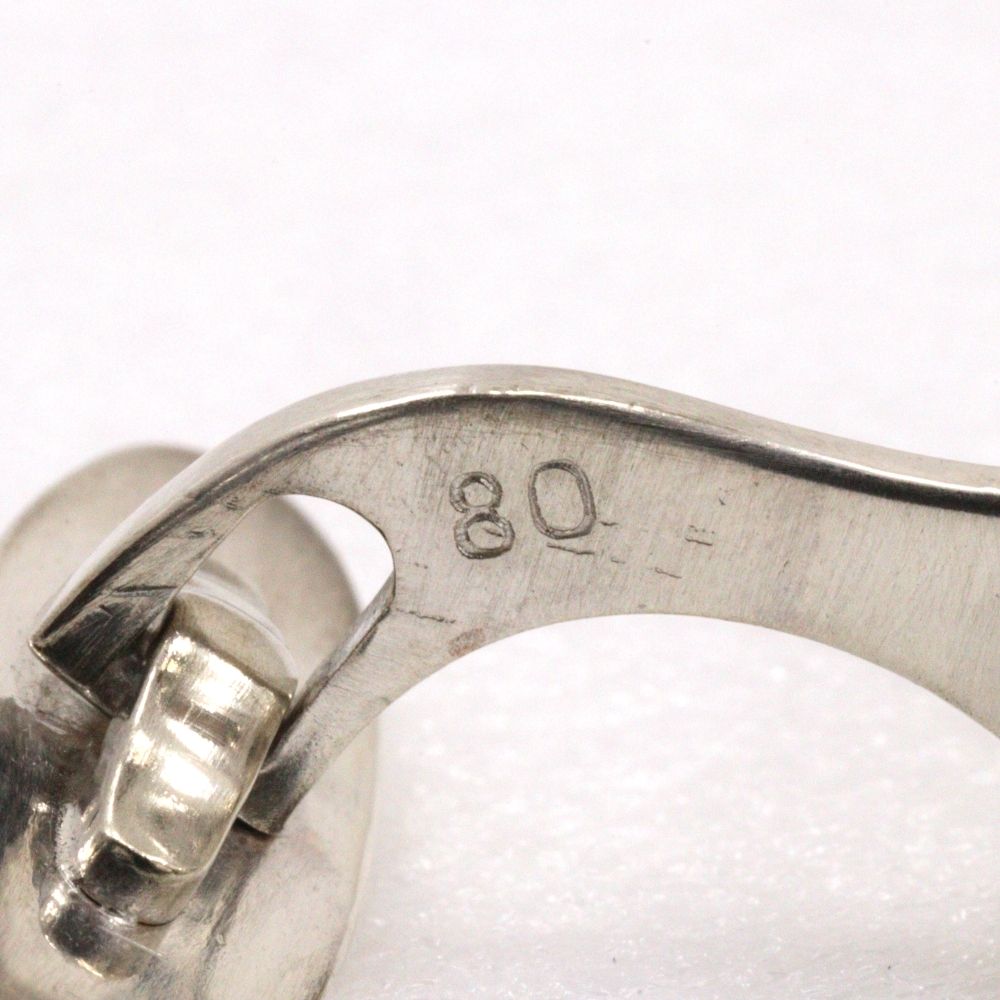 Georg Jensen】ジョージジェンセン スクエア ＃80 スターリング