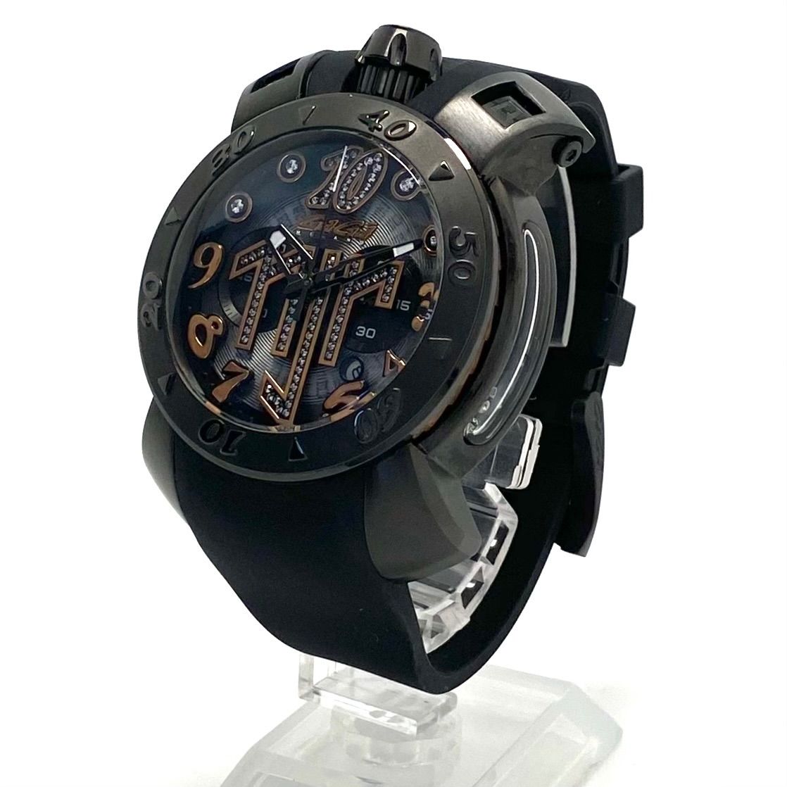 美品・希少】ガガミラノ GaGa MILANO マニュアーレ48 8012.NJ.01 