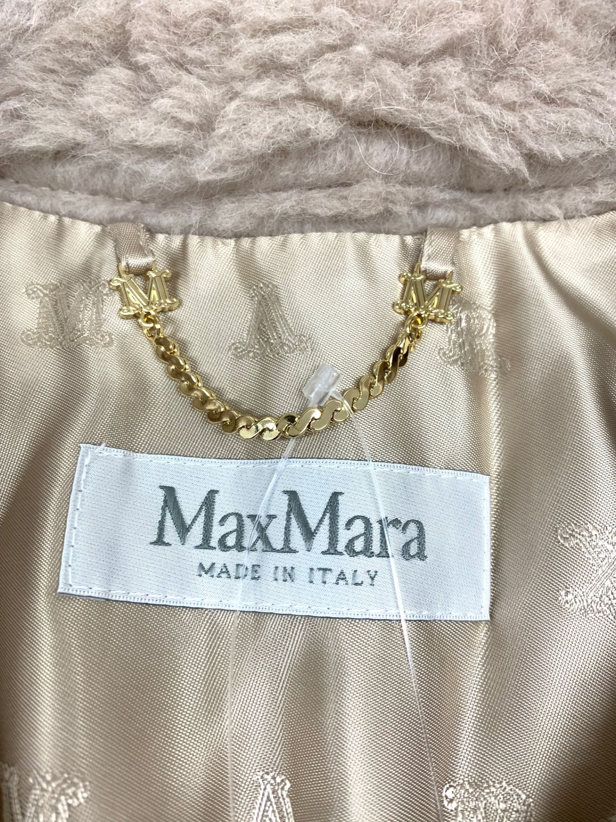 みる　マックスマーラ　テディベアケープ、ブローチ＆エルメスチャーム⭐︎ マックスマーラ ニューテルツォ テディベア ケープ 24247363326