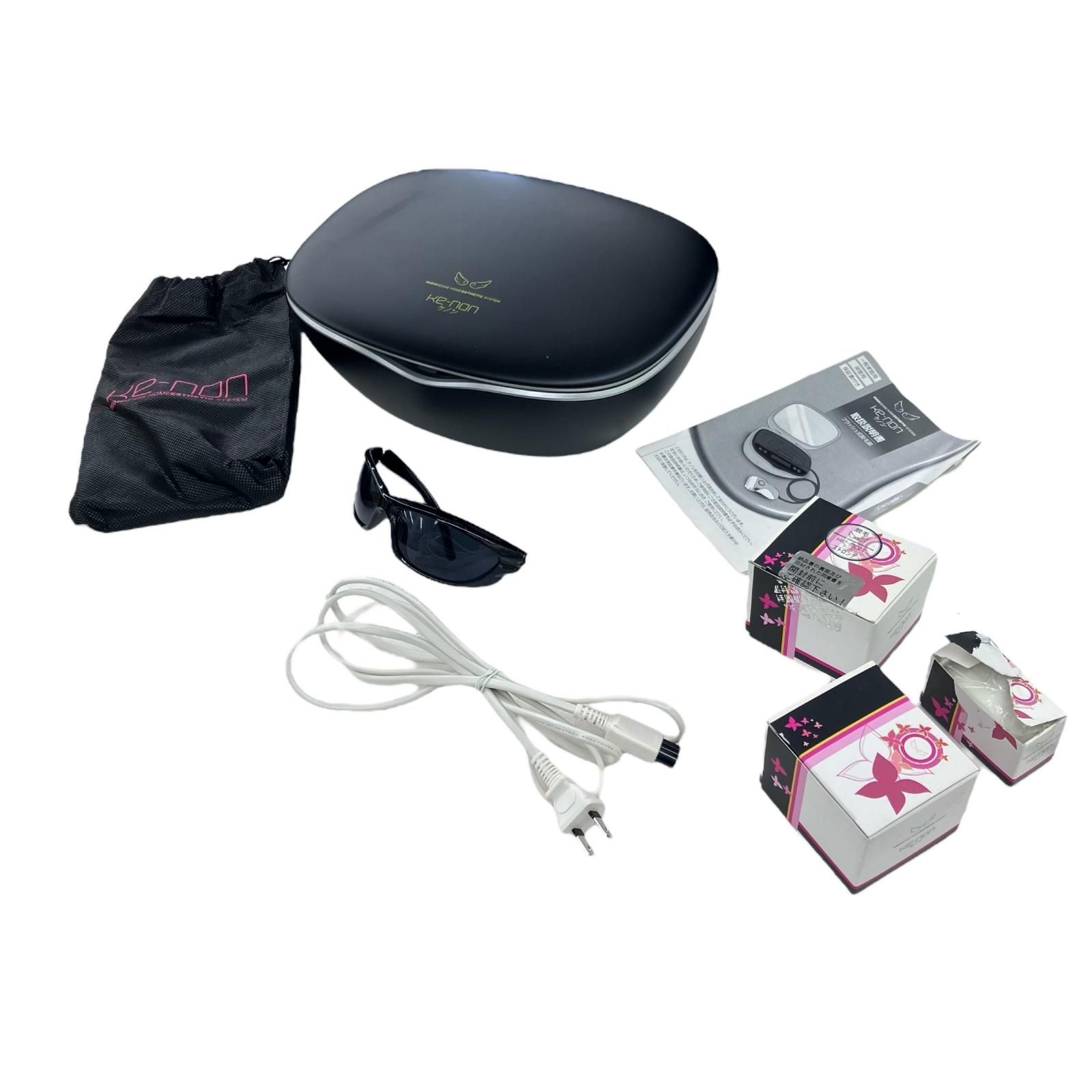 186000 現状品 KE-NON ケノン 脱毛器 V6.2 NIPL-2080 ブラック