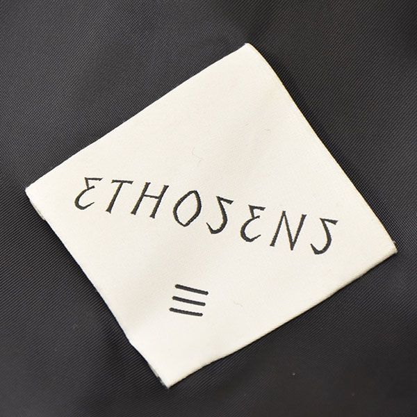 とし沢 ETHOSENS リネンジャケット ETHOSENS エトセンス Collarless jacket カラーレスジャケット