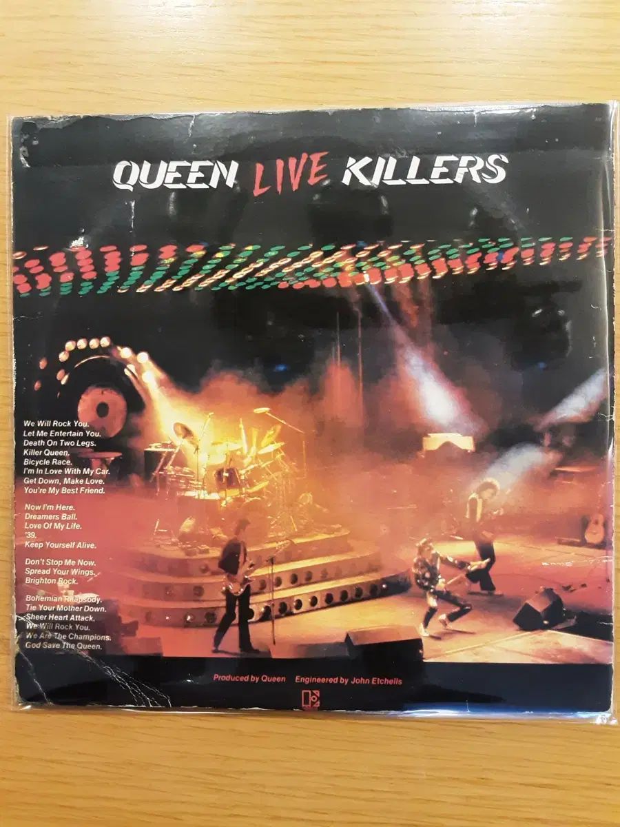 QUEEN ライブ LIVE lp クイーン ライブ イン TOKYO LP（海賊版