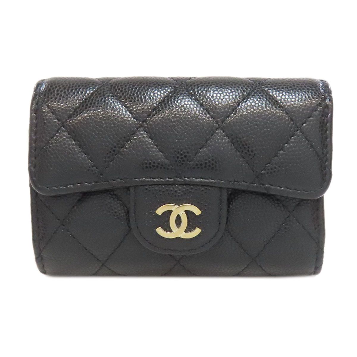 CHANEL マトラッセ コイン マーク　カフス　金メッキ ゴールド CHANEL シャネル マトラッセ ココマーク ゴールド金具 長財布