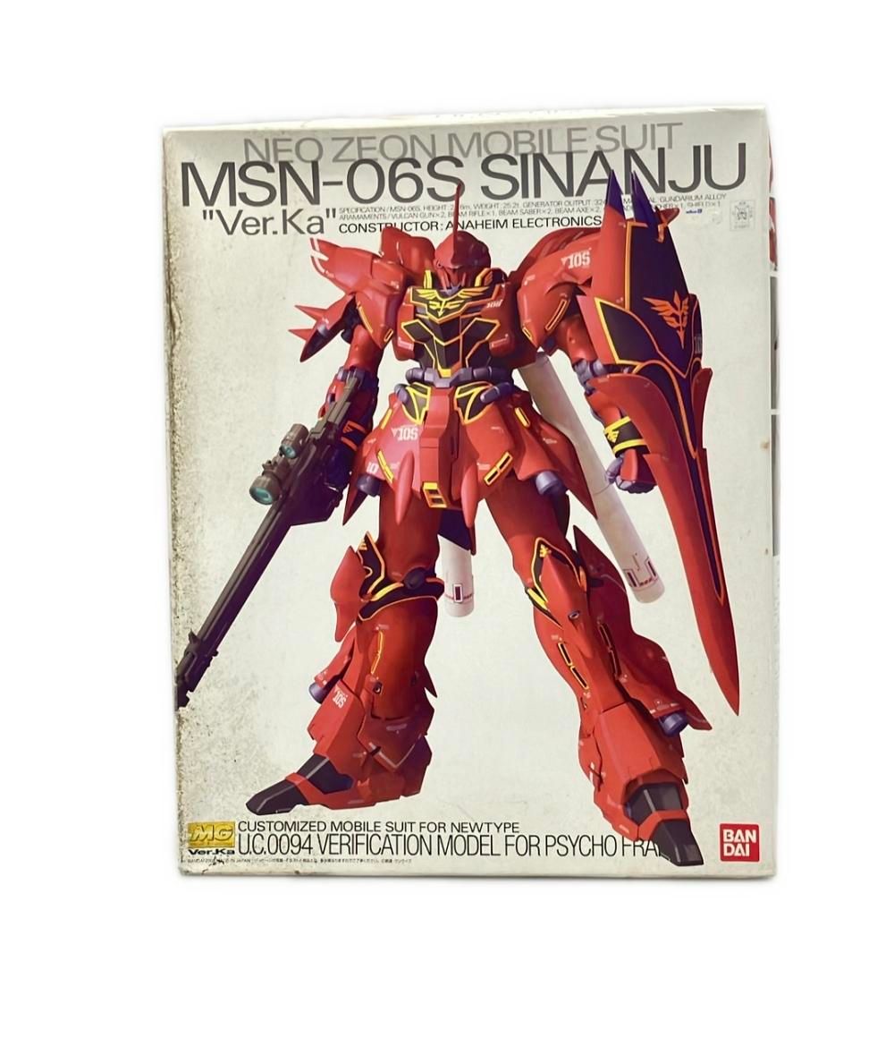 ニュータイプ モビルスーツ MSN-06Sシナンジュ Ver.Ka 1|100 プラモデル