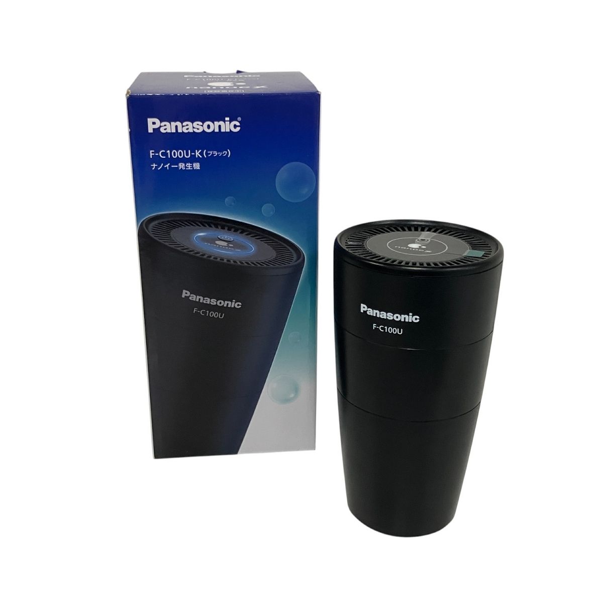 Panasonic F-C100U-K ブラック ナノイー発生機パナソニック 車載用 B10520582