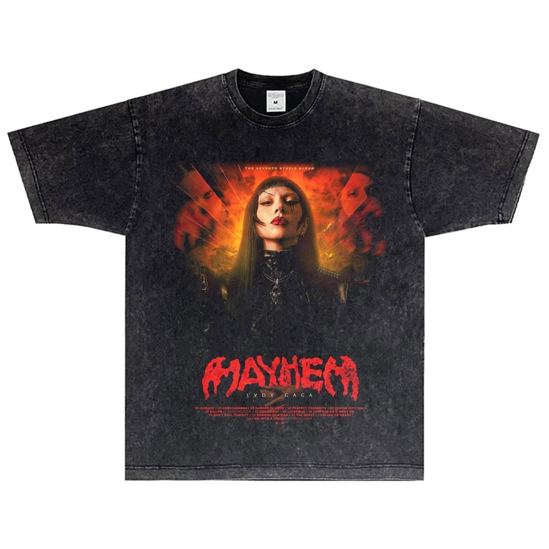 レディー・ガガ ザ・メイヘム・ボール・ツアー シャツ、レディー・ガガ