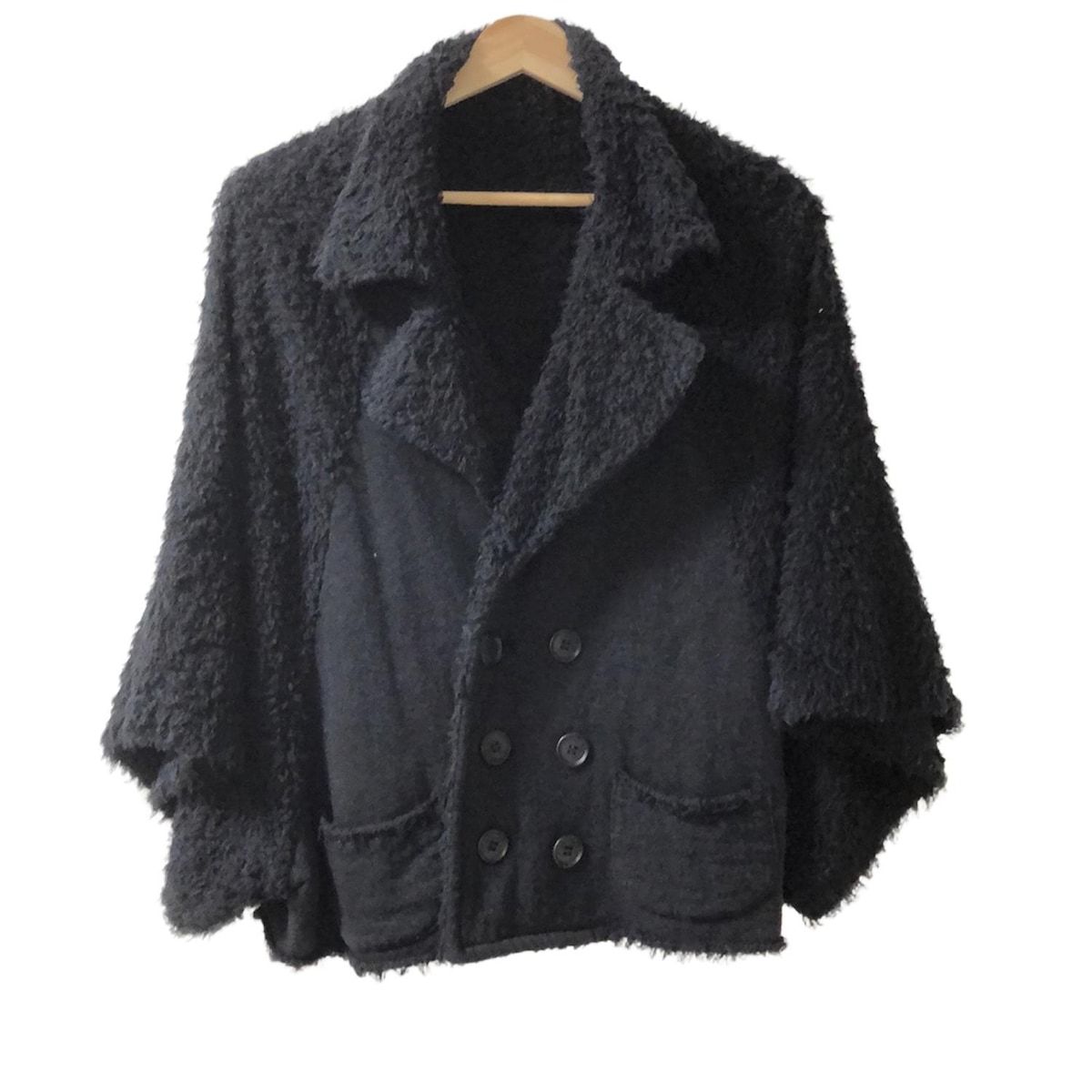 LIMI feu(リミフゥ) カーディガン サイズS レディース - 黒 長袖