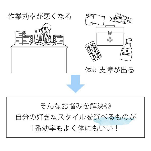 スタンディングデスク Almo