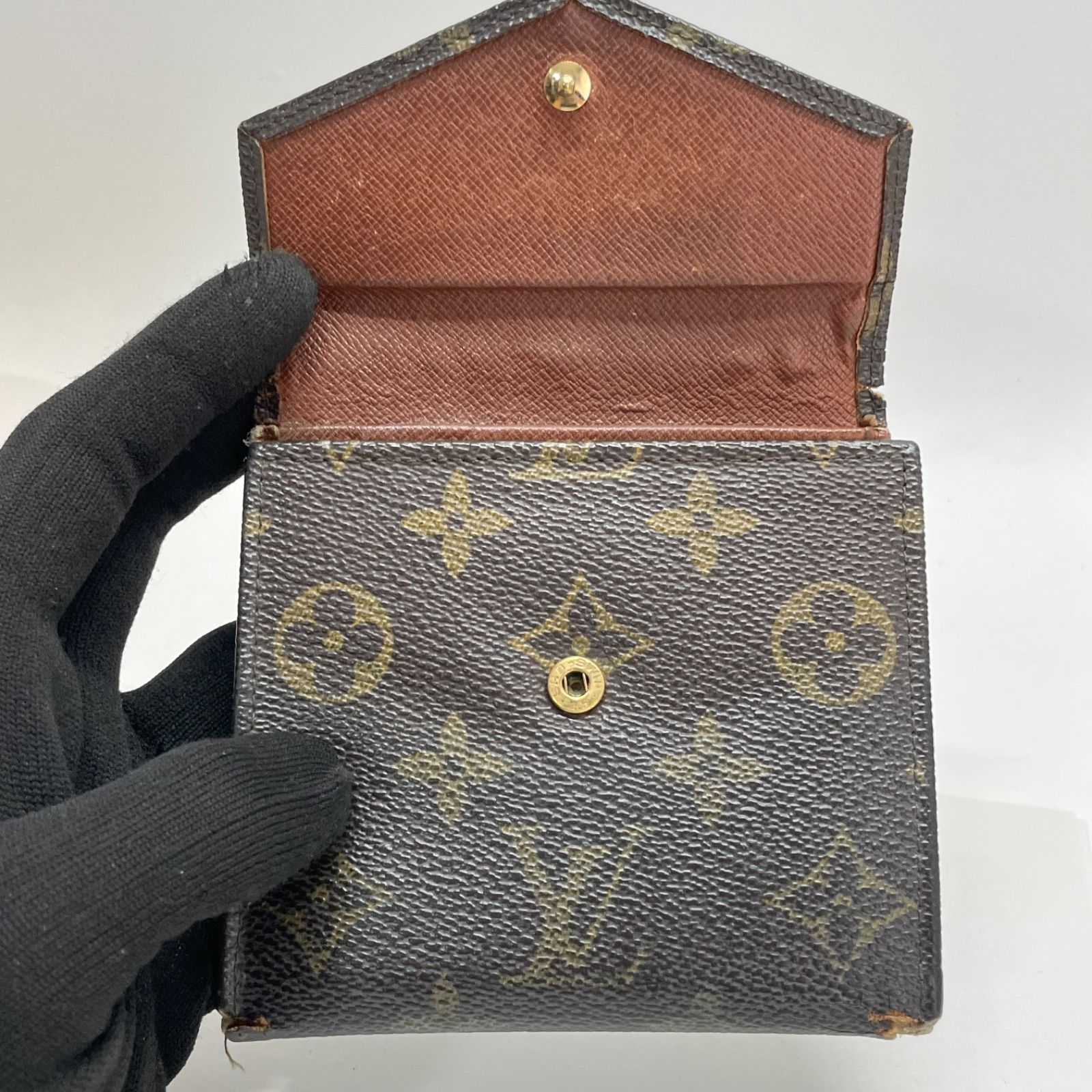 1985 LOUIS VUITTON ルイヴィトン モノグラム 三つ折り財布