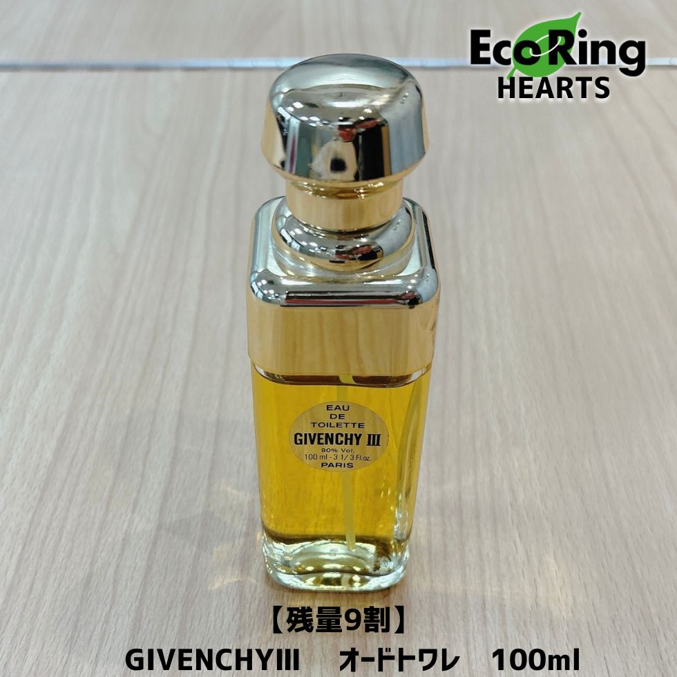 残量9割】GIVENCHY GIVENCHYⅢ ジバンシー3 オードトワレ 100ml TID