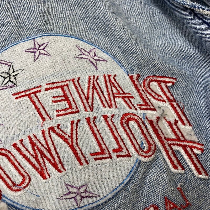 90s PLANET HOLLYWOOD ジャッケット VINTAGE デニムジャケット gジャン 「ヴィンテージ古着」90's