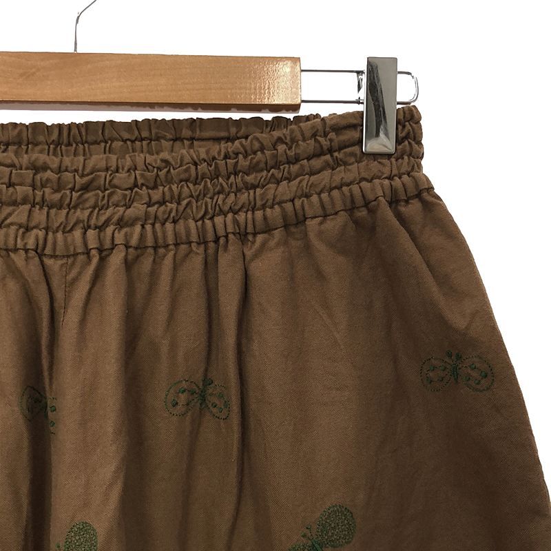 【美品】ミナペルホネン mina choucho ワイド テーパード パンツ mina perhonen(ボトムス)